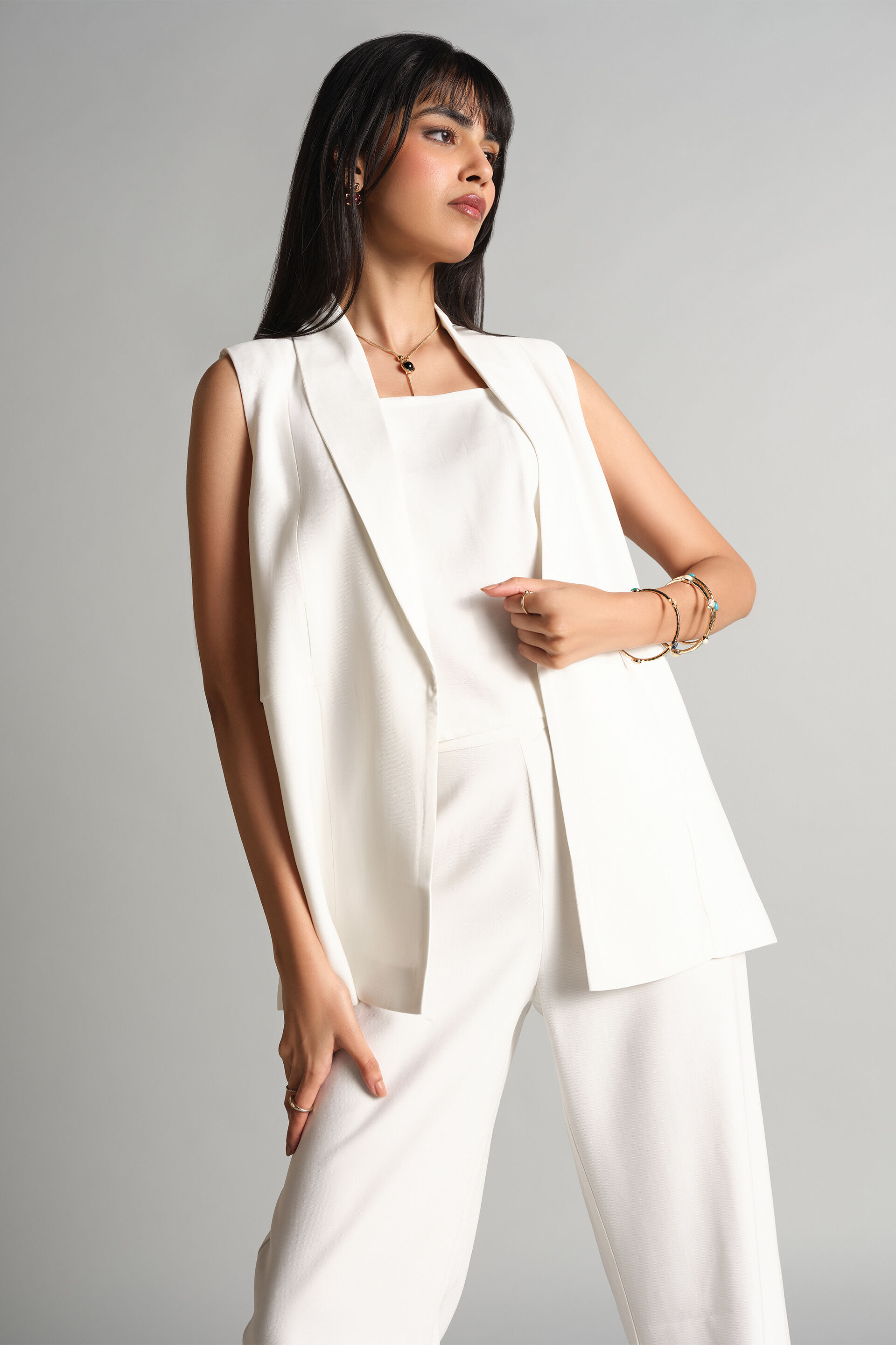 White To The T Co-ord, White, image 3